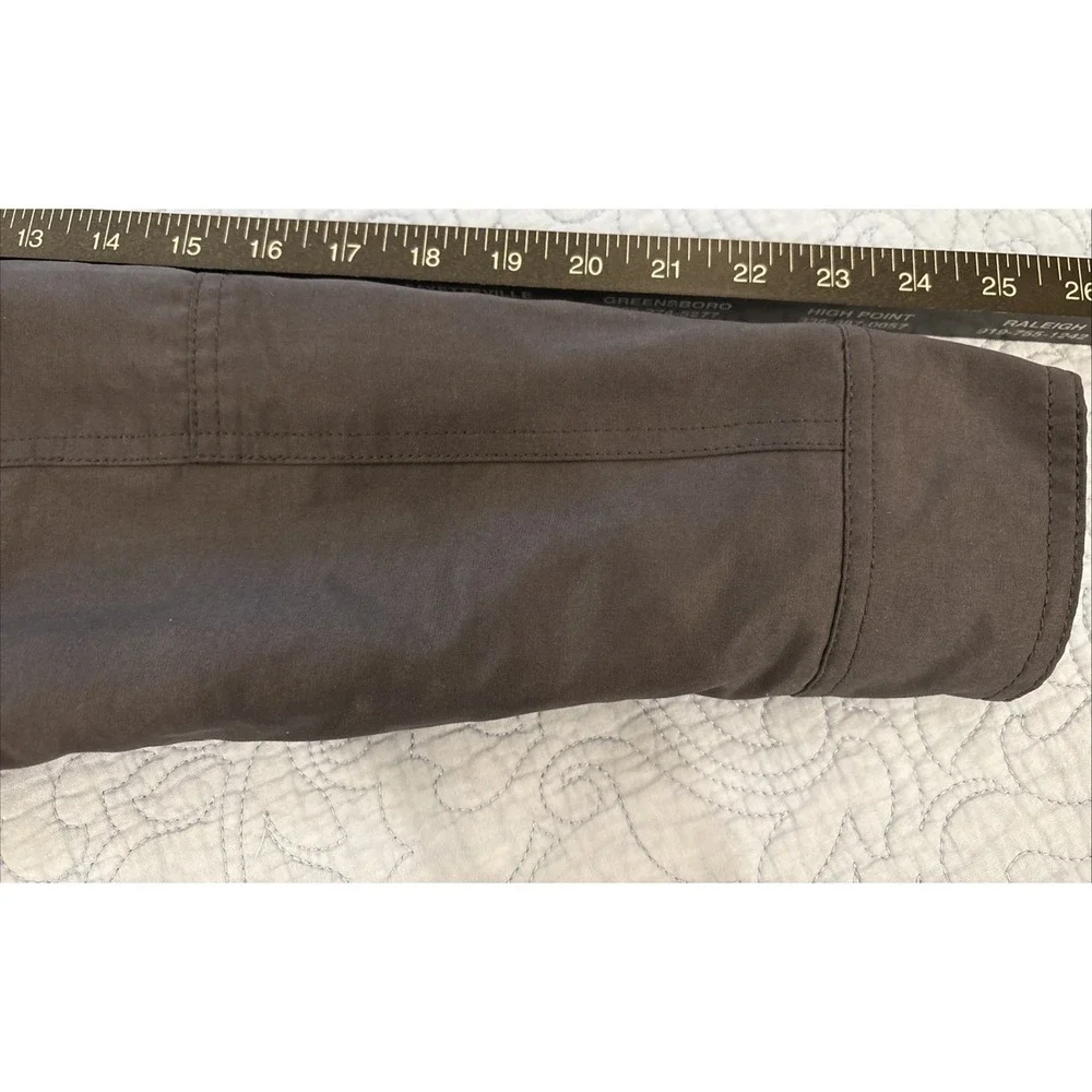 Orvis Field Coat Mens Medium Blue Gray Quilted Barn Chore Jacket Hunting Pockets